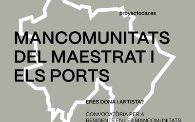 Últimes setmanes per a presentar-se a la convocatòria DAR en el Maestrat i Els Ports